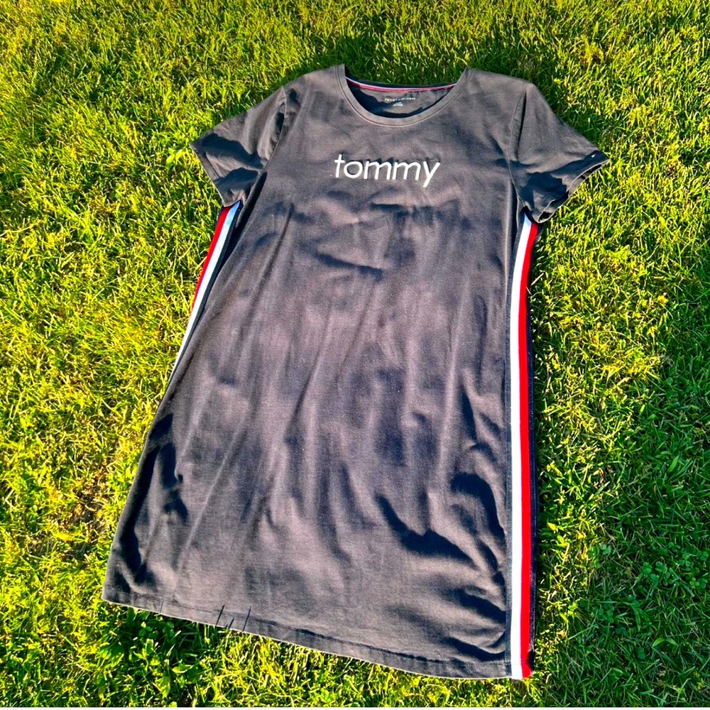 Tommy Hilfiger Navy T-Shirt Dress